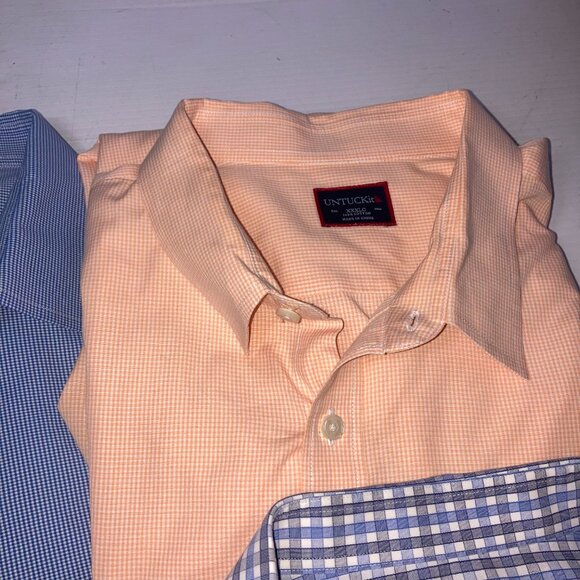 UntuckIt Men's XXXLC Button Up Long Sleeve Shirts Lot of 6 Big Tall - Picture 3 of 16
